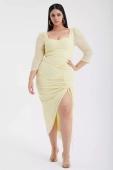 yellow-plus-size-chiffon-34-sleeve-maxi-dress-961721-004-64375