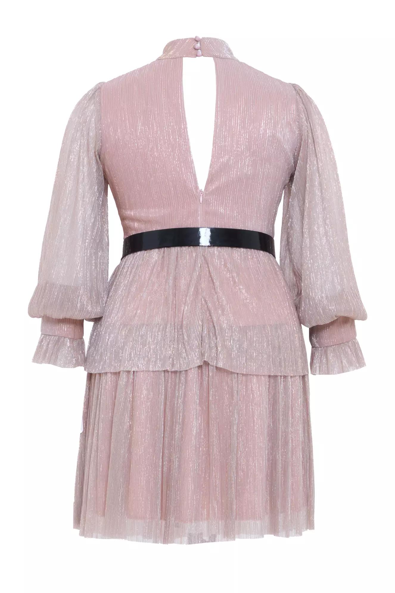 Blush plus size moonlight long sleeve mini dress
