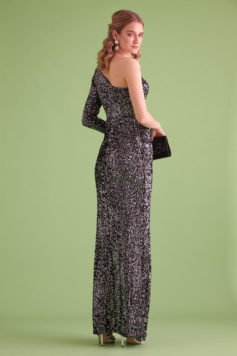 Sequined Maxi Dress