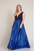 saxon-blue-plus-size-satin-sleeveless-maxi-dress-961314-036-8465